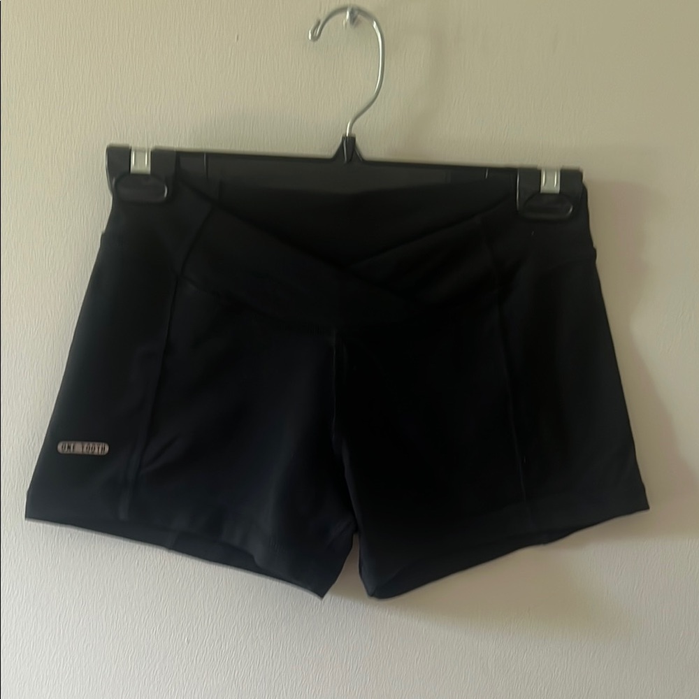 One Tooth Black Athletic Shorts